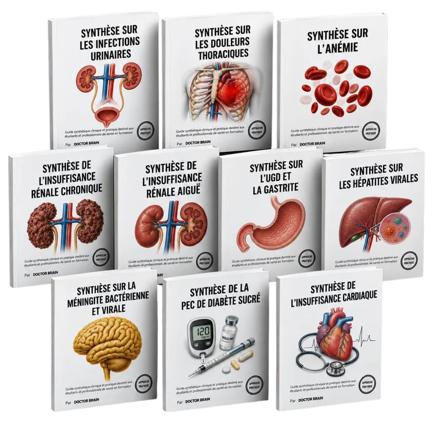 Livres et synthèses médicales Doctor Brain